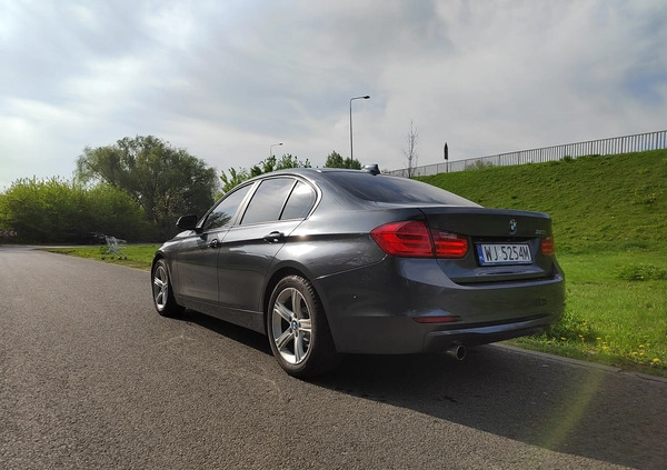 BMW Seria 3 cena 48500 przebieg: 170000, rok produkcji 2015 z Warszawa małe 326